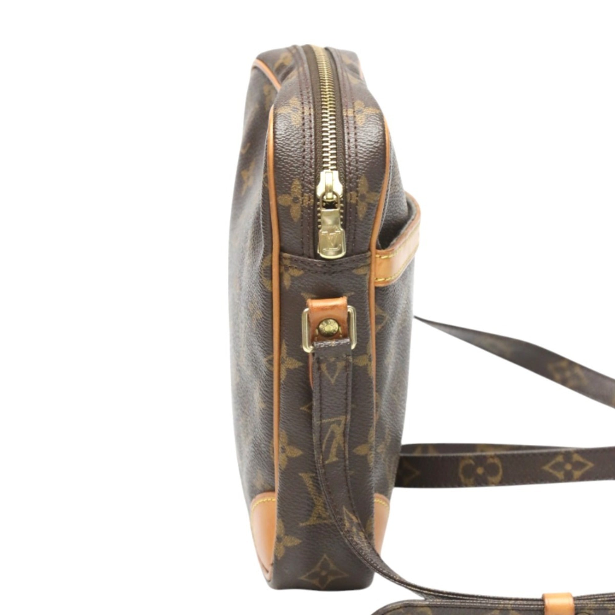 Louis Vuitton Brown Monogram Canvas Shoulder Bag