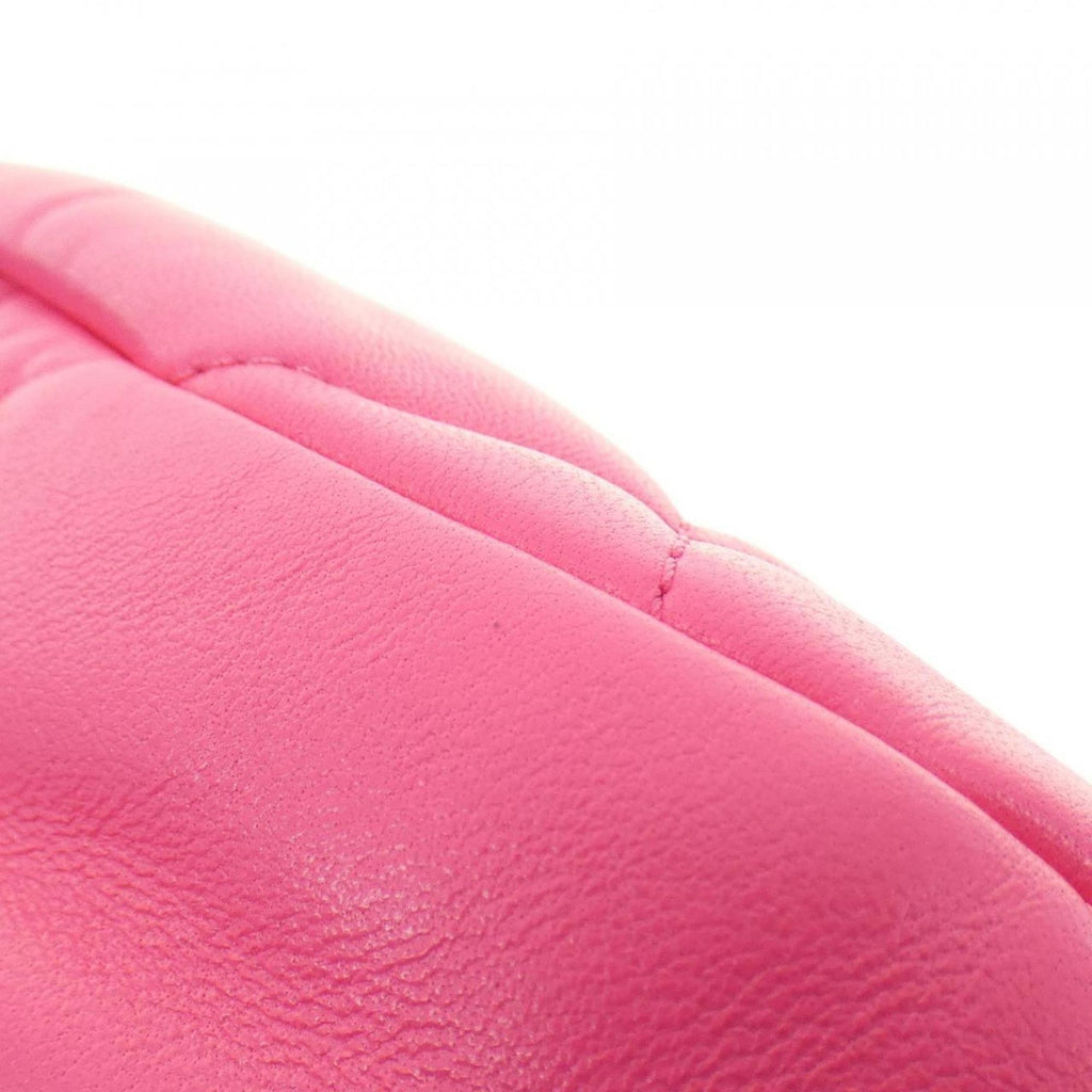 Chanel Pink Leather Shoulder Bag