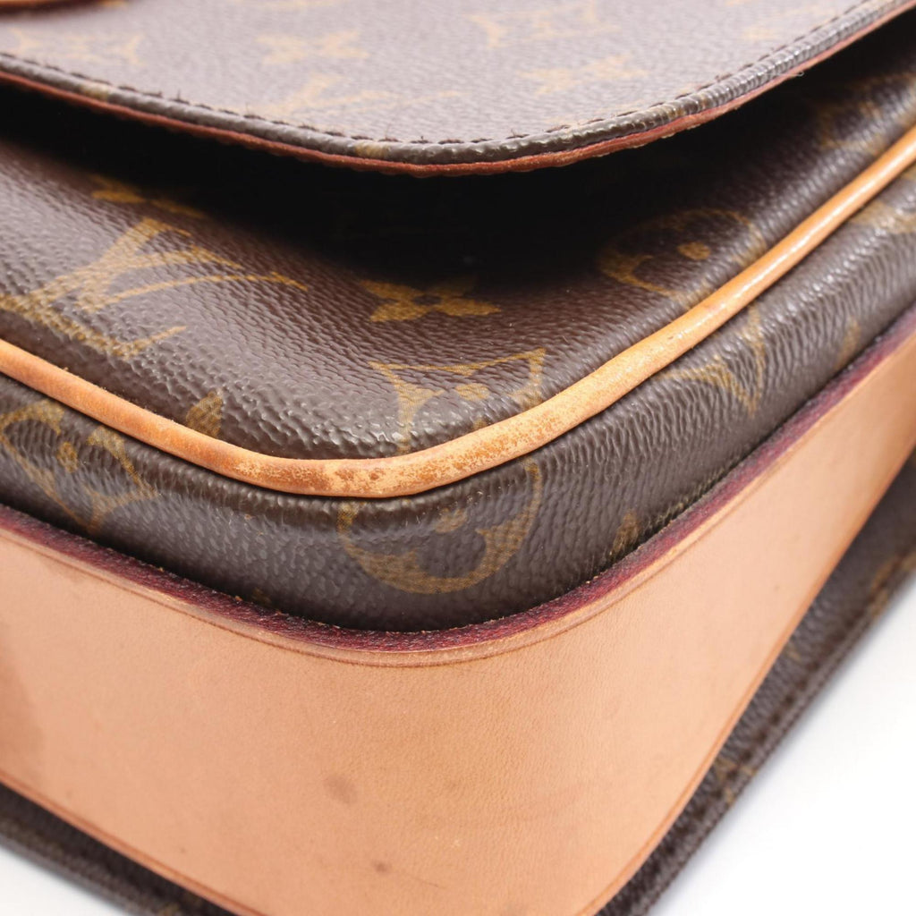 Louis Vuitton Brown Coated Canvas Monogram Pvc Leather Shoulder Bag