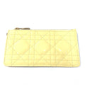 Christian Dior Beige Patent Leather Coin Purse/Coin Case (Pre-Owned)