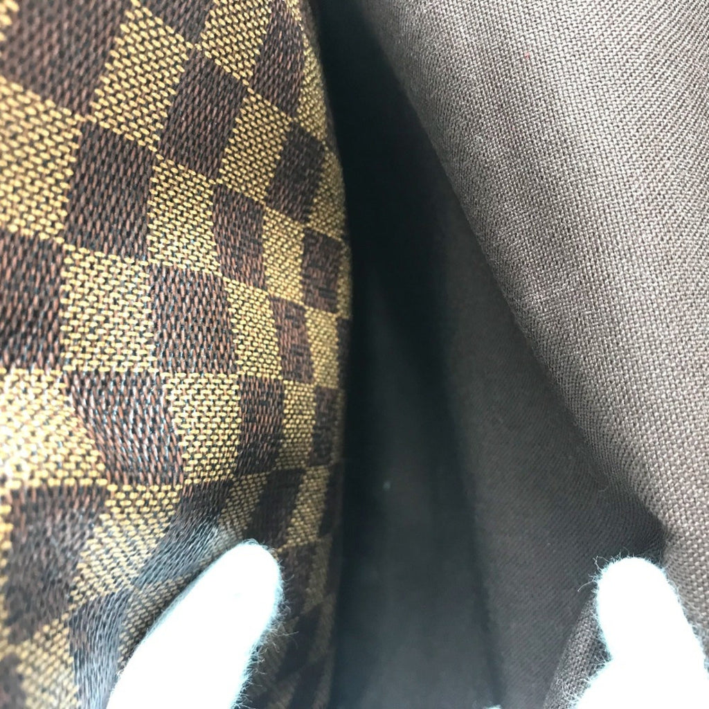 Louis Vuitton Damier Brown Ebene Damier Canvas Shoulder Bag