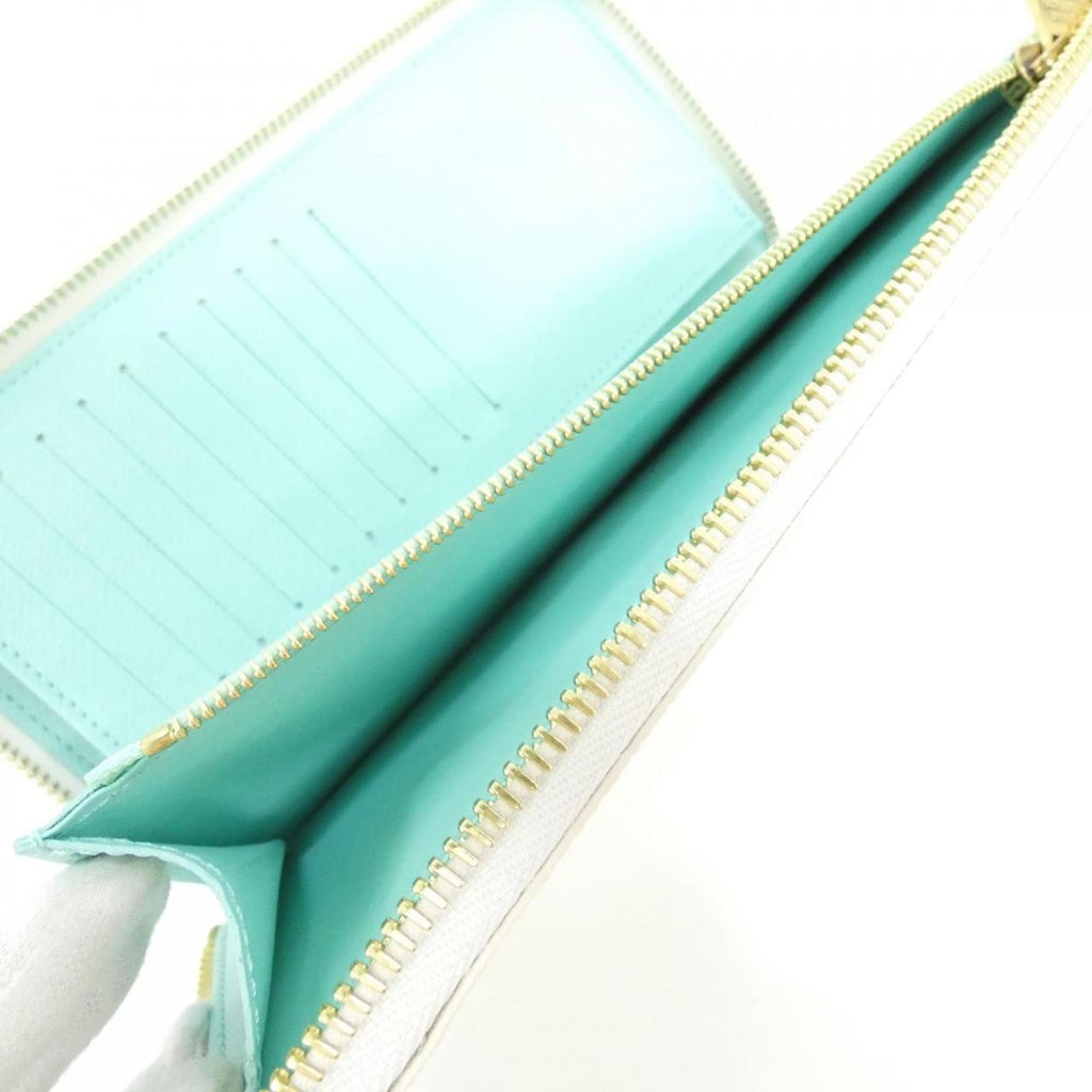 Louis Vuitton Blanc Coated Canvas Long Wallet