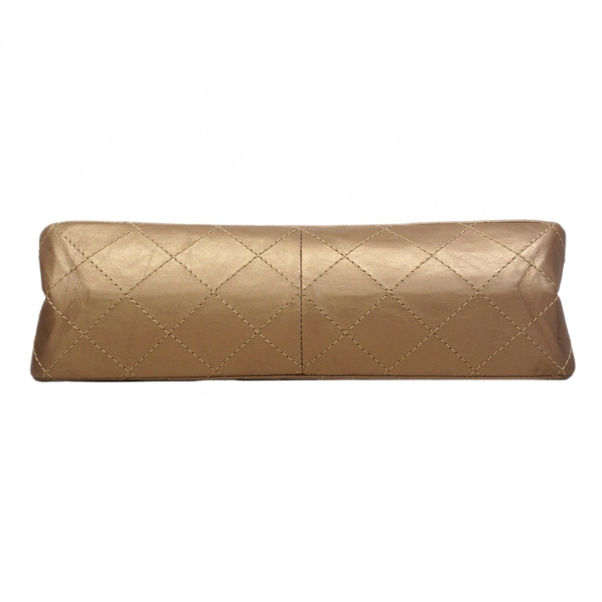 Chanel Bronze Leather Shoulder Bag