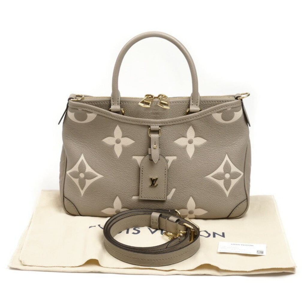 Louis Vuitton Beige Monogram Empreinte Shoulder Bag