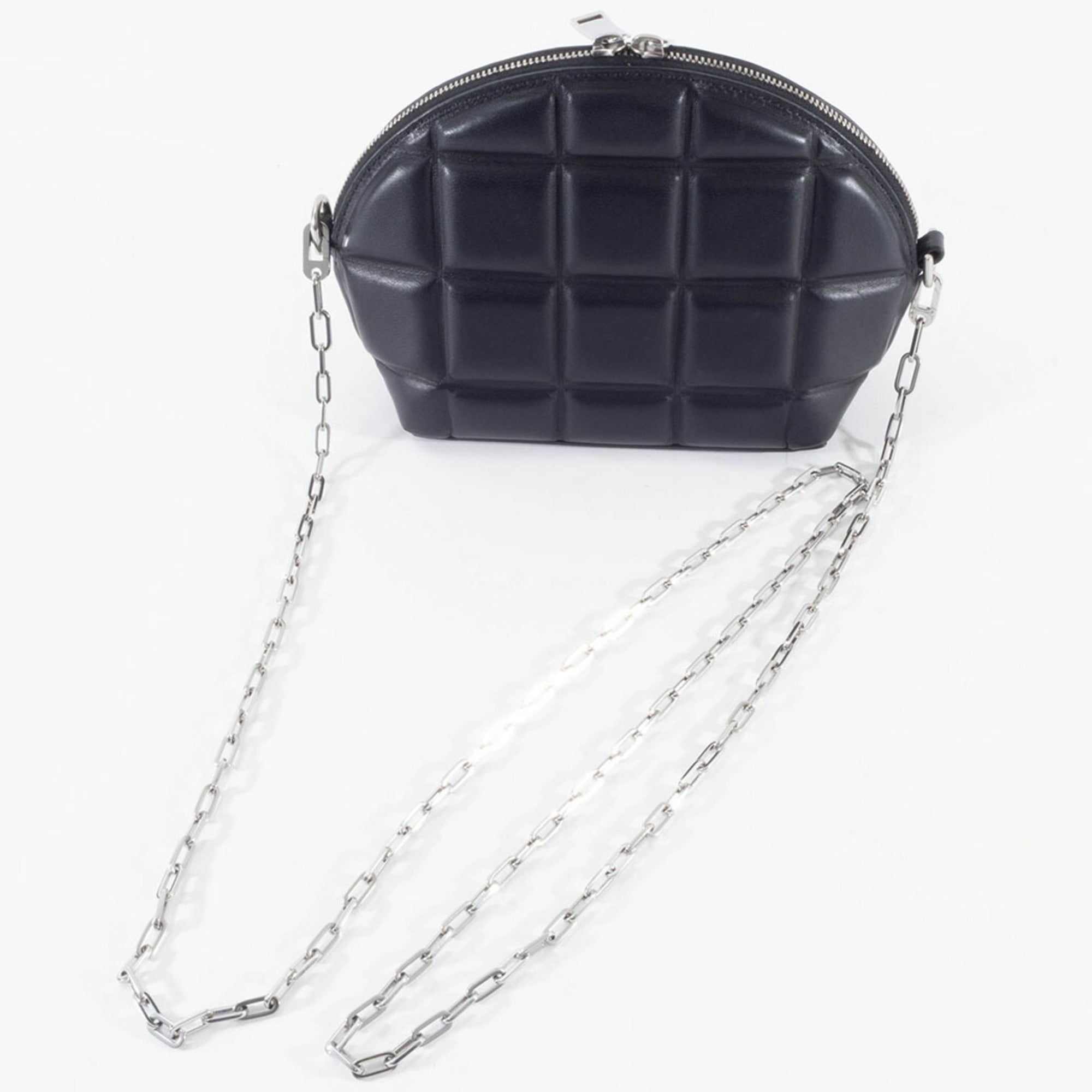 Bottega Veneta Black Leather Shoulder Bag