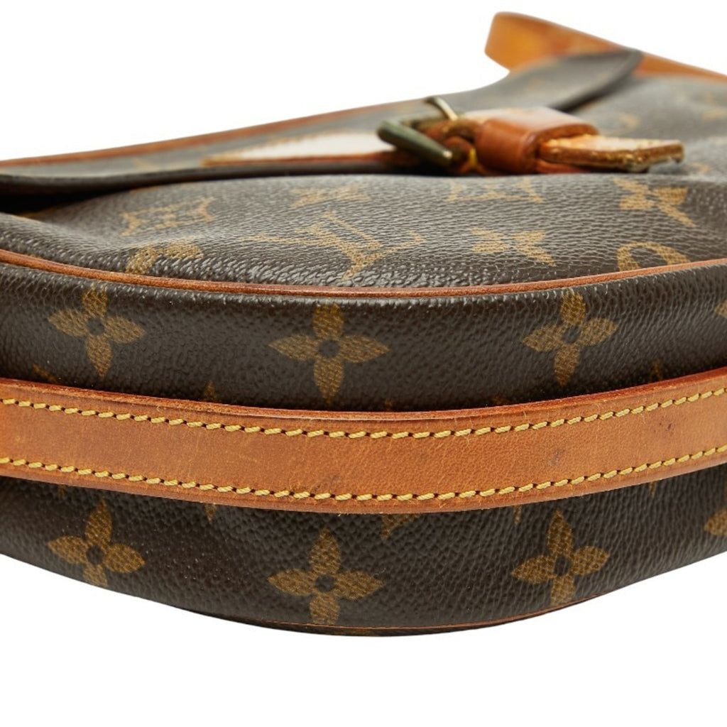 Louis Vuitton Brown Pvc Leather Shoulder Bag
