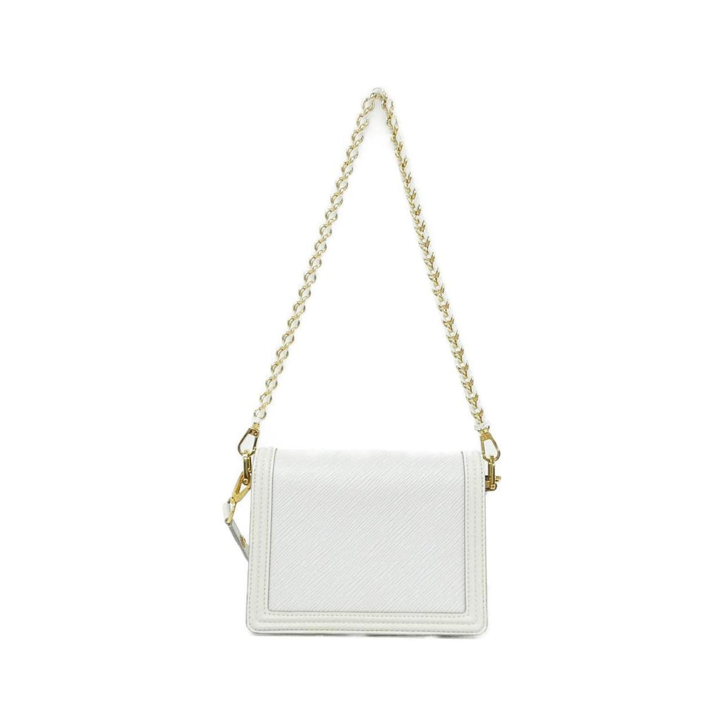 Louis Vuitton White Leather Shoulder Bag