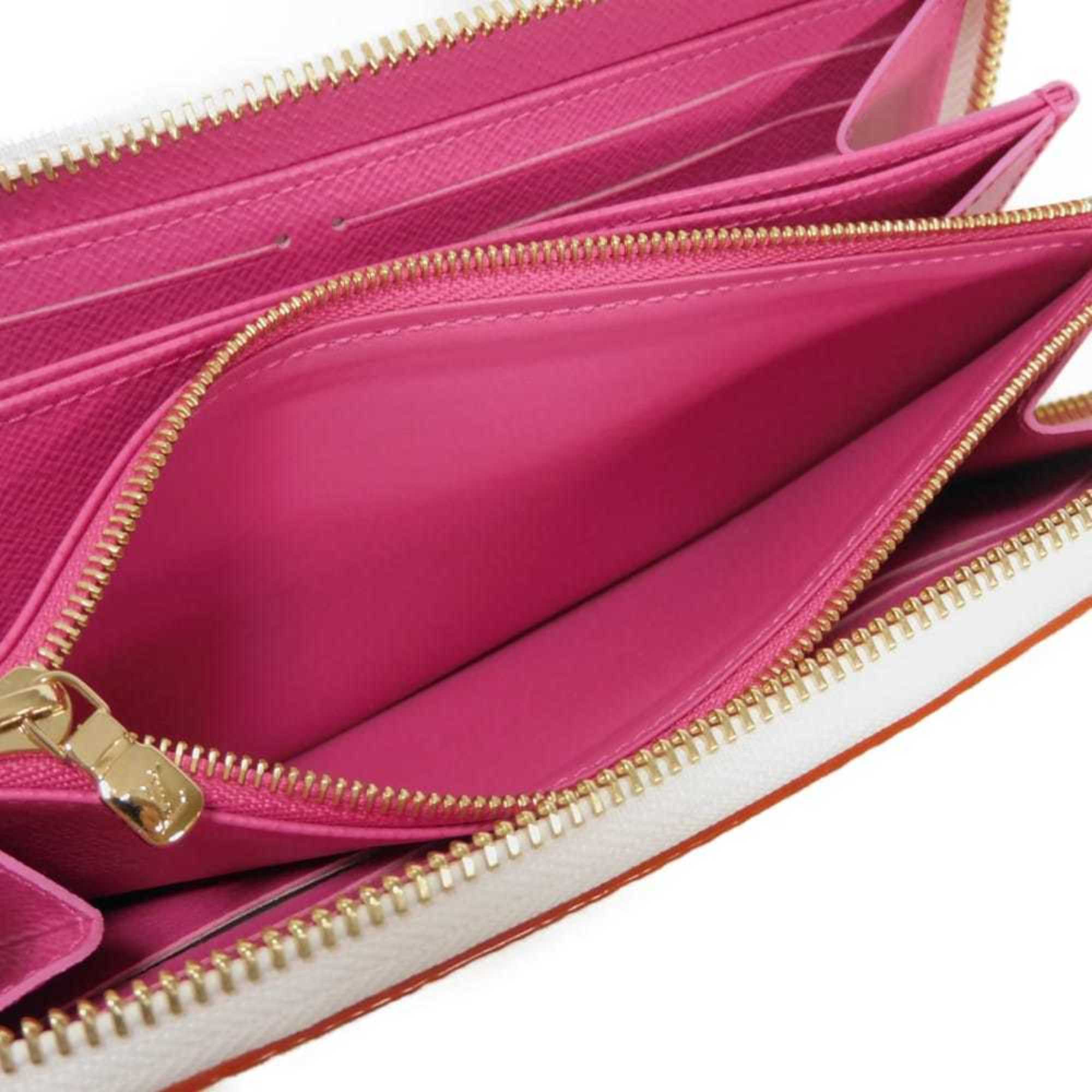 Louis Vuitton Monogram Multi-Color Pink White Monogram Multicolore Canvas Leather Long Wallet