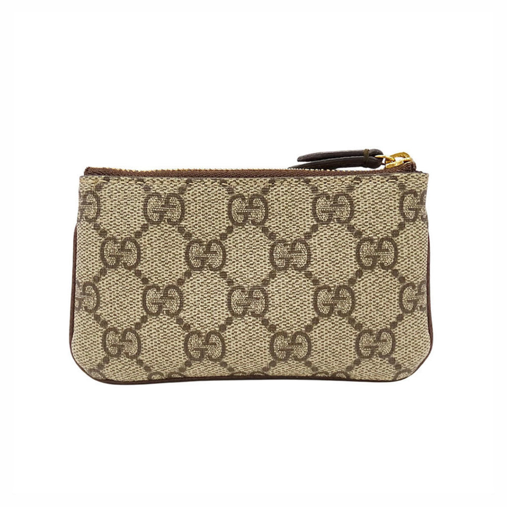 Gucci Brown Gg Supreme Coin Purse/Coin Case (Pre-Owned)