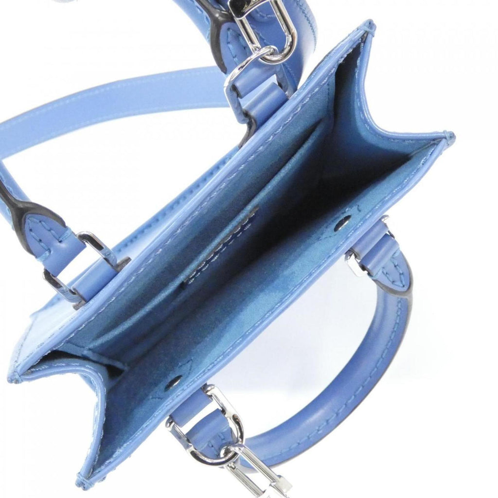 Louis Vuitton Blue Leather Handbag