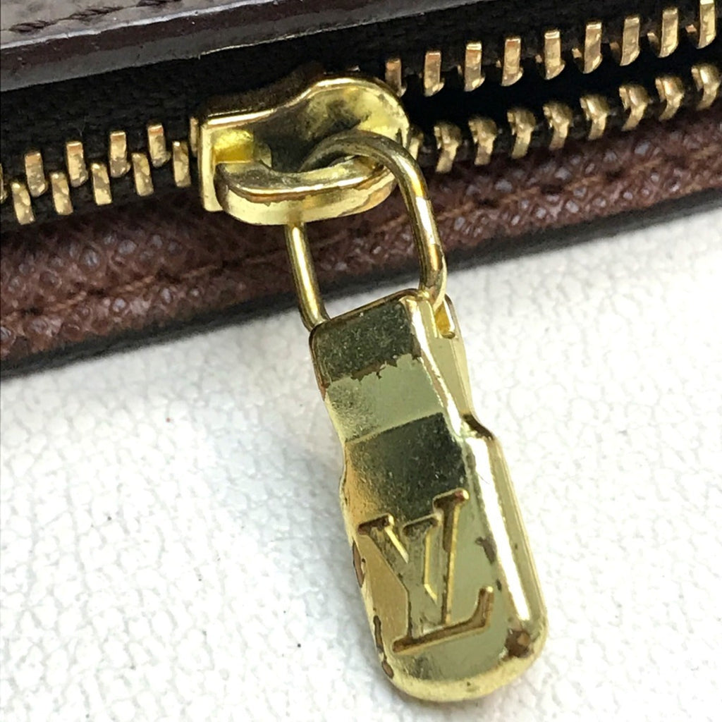 Louis Vuitton Brown Monogram Long Wallet
