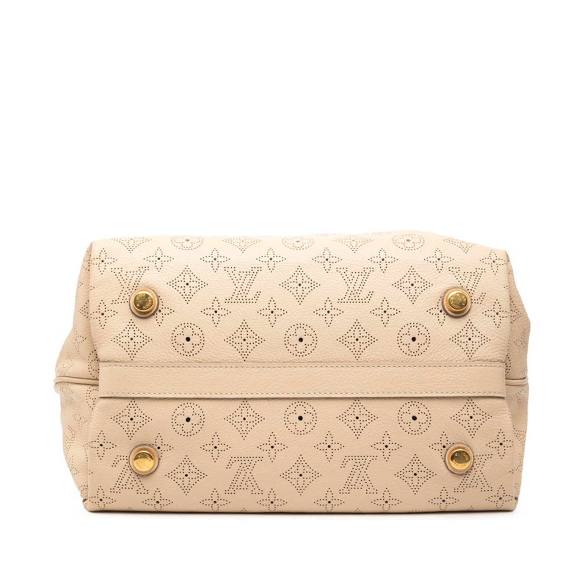 Louis Vuitton Beige Opal Leather Handbag