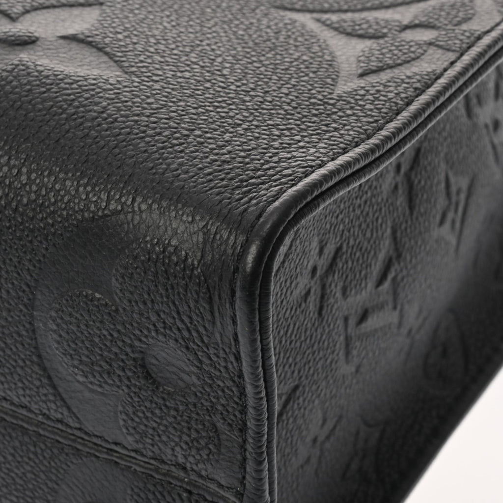 Louis Vuitton Noir Leather Handbag