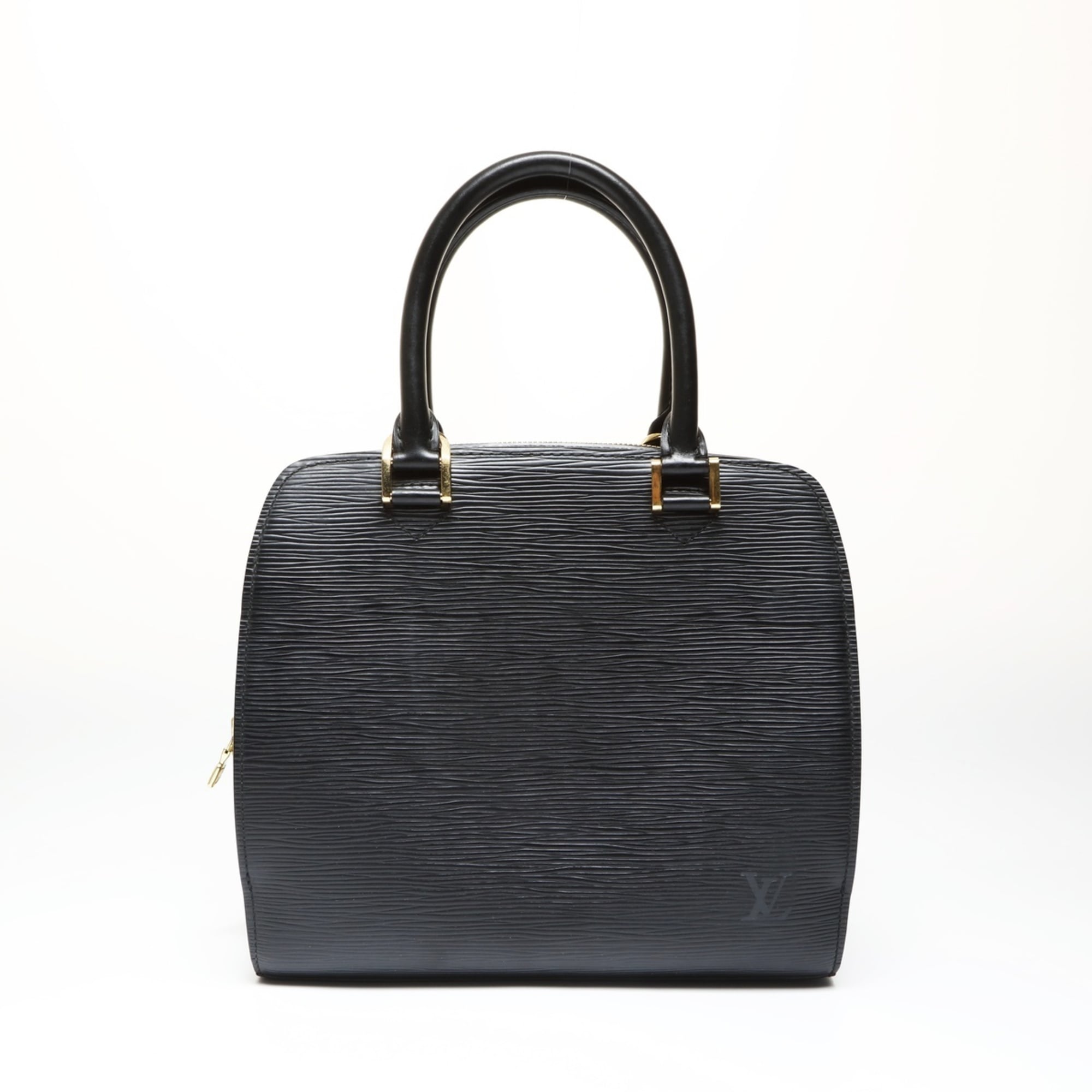 Louis Vuitton Epi Black Epi Leather Handbag