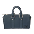 Louis Vuitton Blue Leather Handbag
