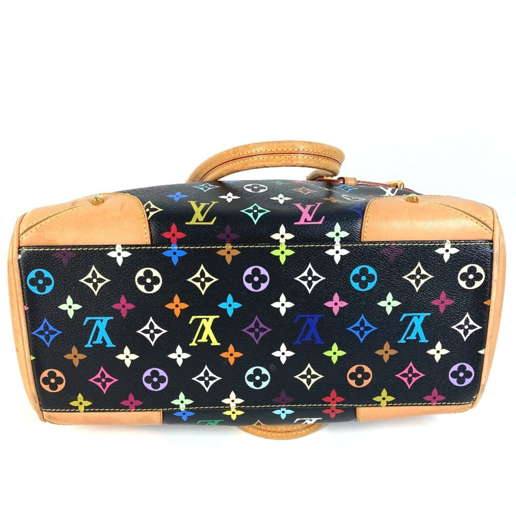 Louis Vuitton Monogram Multicolore Black Noir Monogram Multicolore Boston Bag Handbag Shoulder Bag