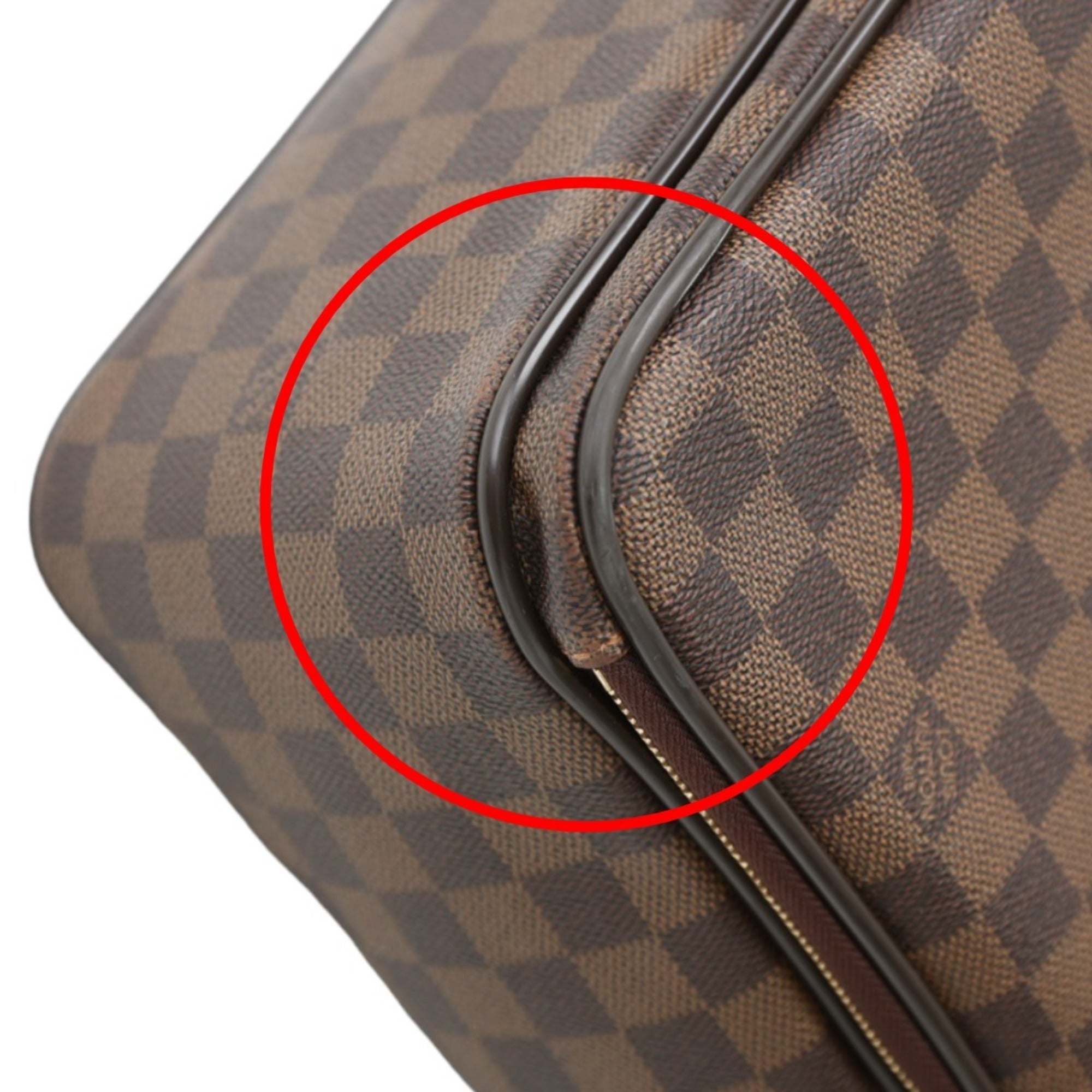 Louis Vuitton Damier Brown Damier Canvas Handbag