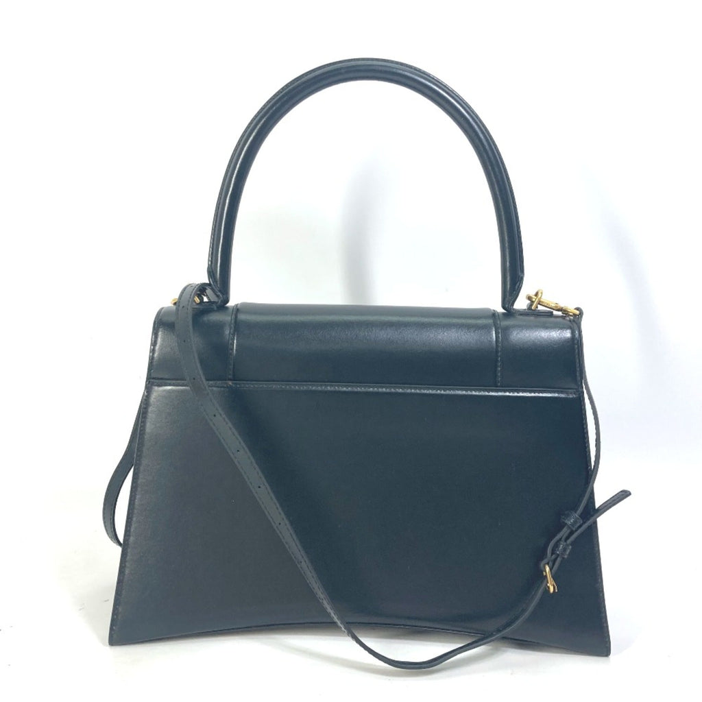 Balenciaga Black Leather Hand