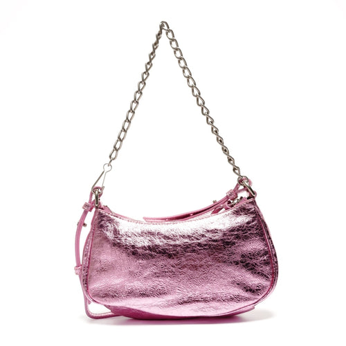 Balenciaga Metallic Pink Shoulder