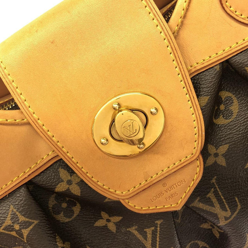 Louis Vuitton Marron Coated Canvas Shoulder Bag