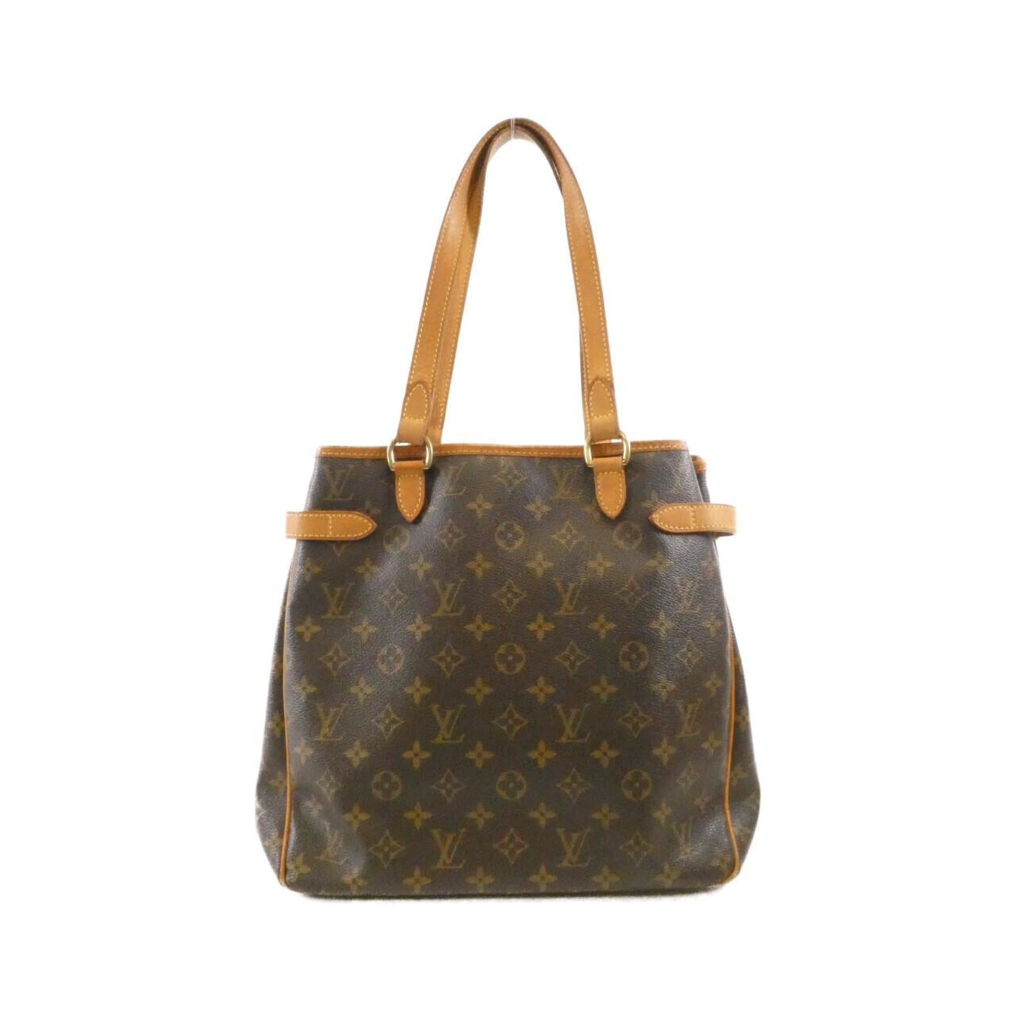 Louis Vuitton Brown Coated Canvas Shoulder Bag