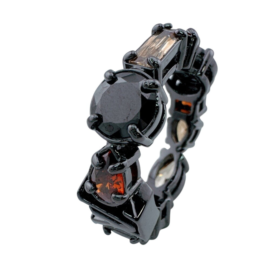 Louis Vuitton Black Metal Band Ring