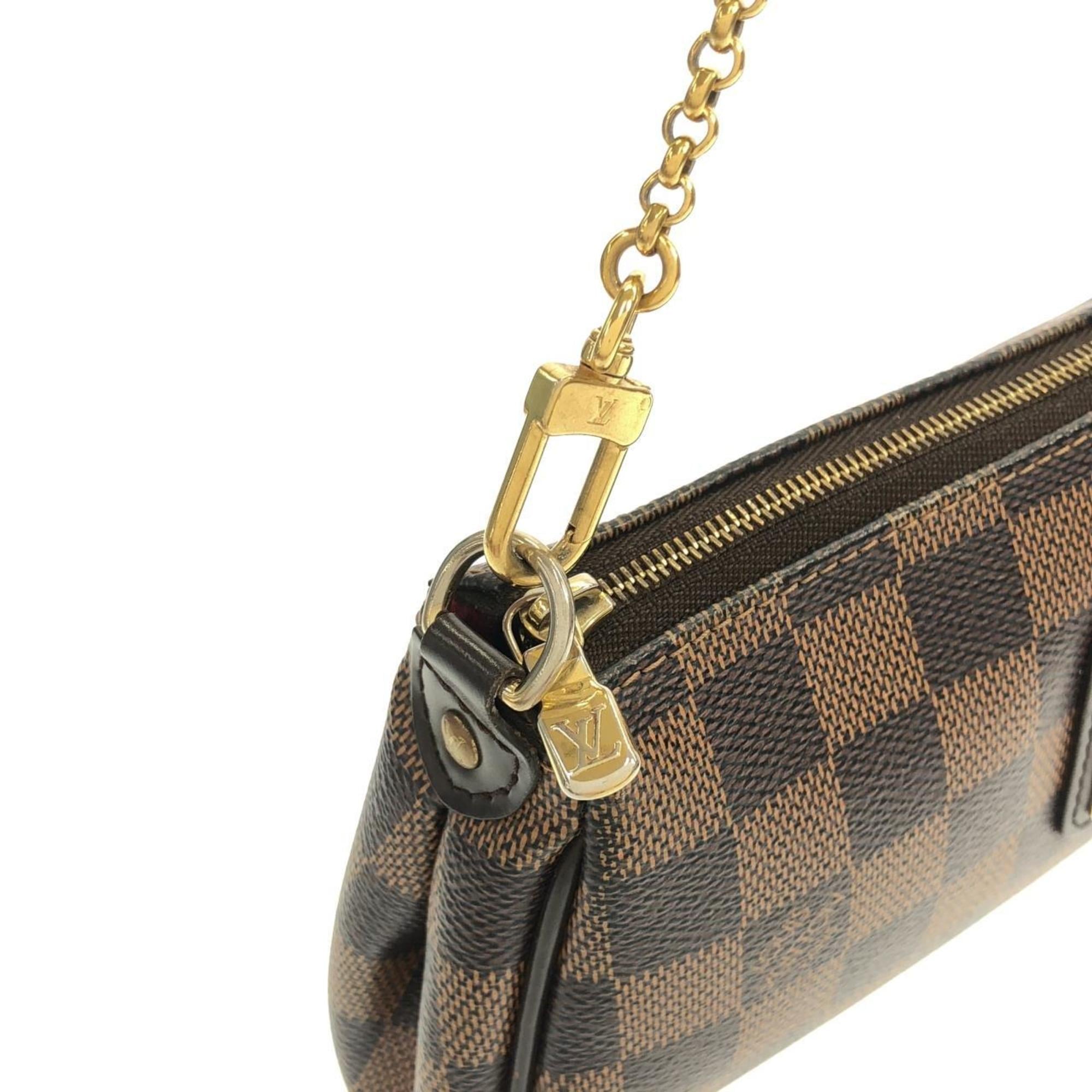 Louis Vuitton Damier Ebene Coated Canvas Shoulder Bag
