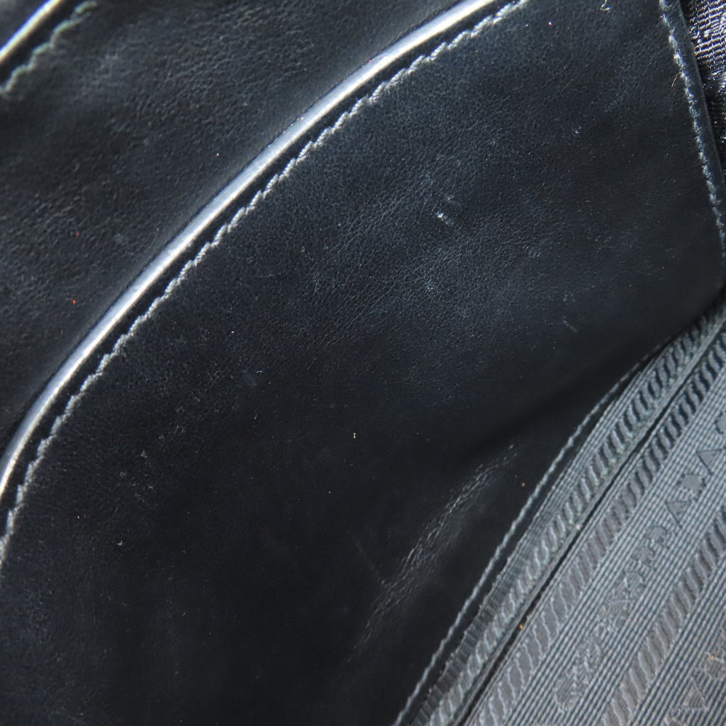 Prada Black Leather Shoulder Bag