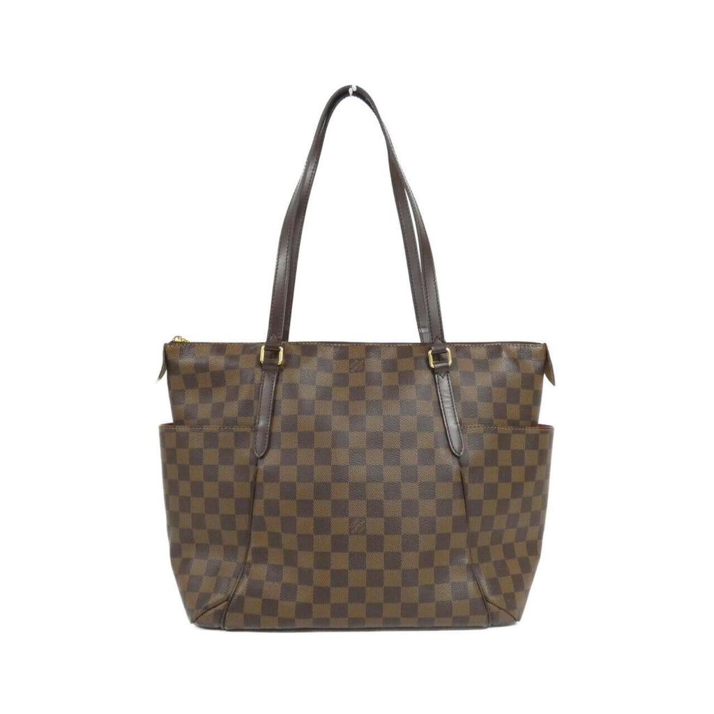 Louis Vuitton Brown Coated Canvas Handbag
