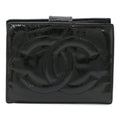 Chanel Black Patent Leather Wallet (Bi-Fold)