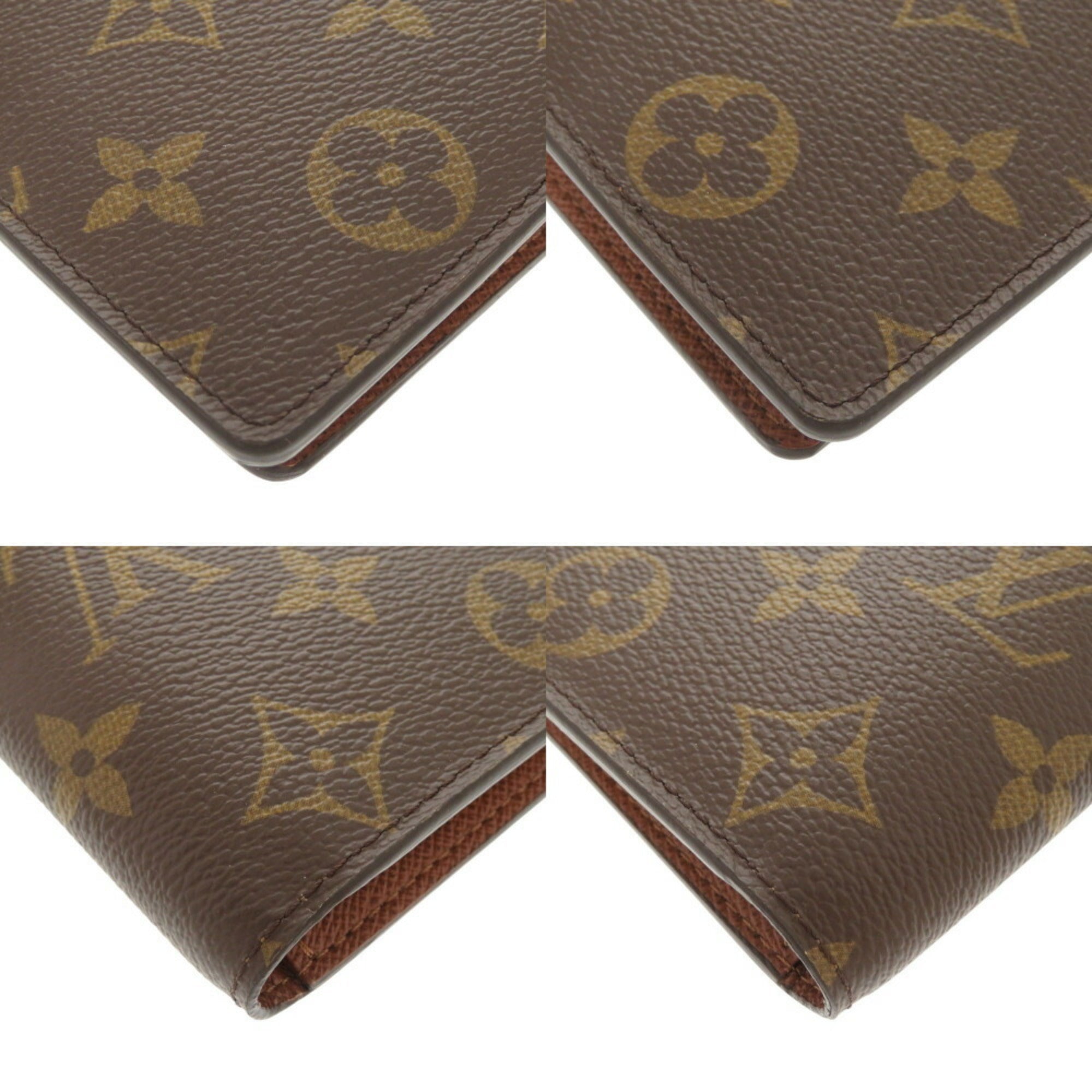 Louis Vuitton Brown Monogram Long Wallet