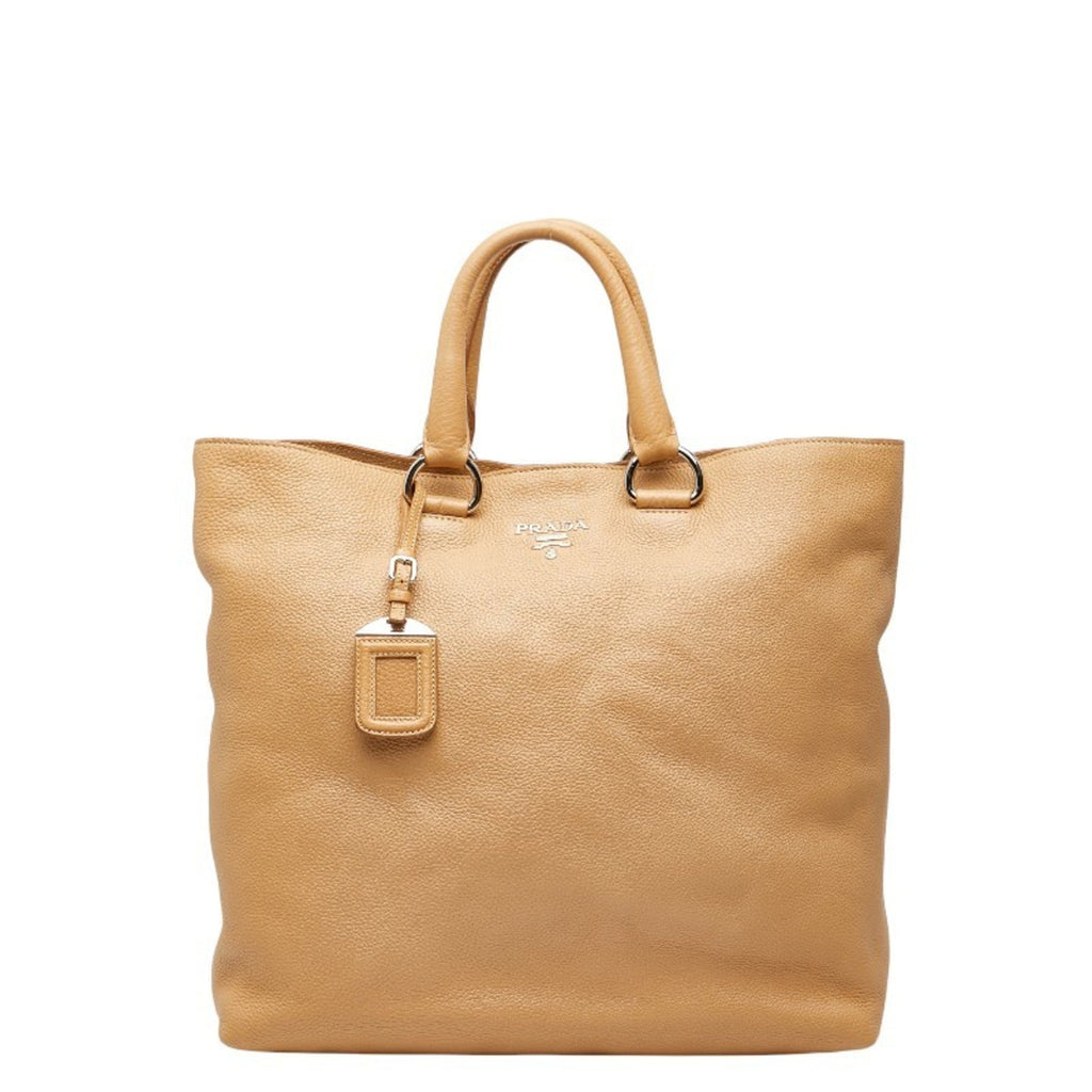 Prada Beige Leather Handbag
