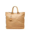 Prada Beige Leather Handbag