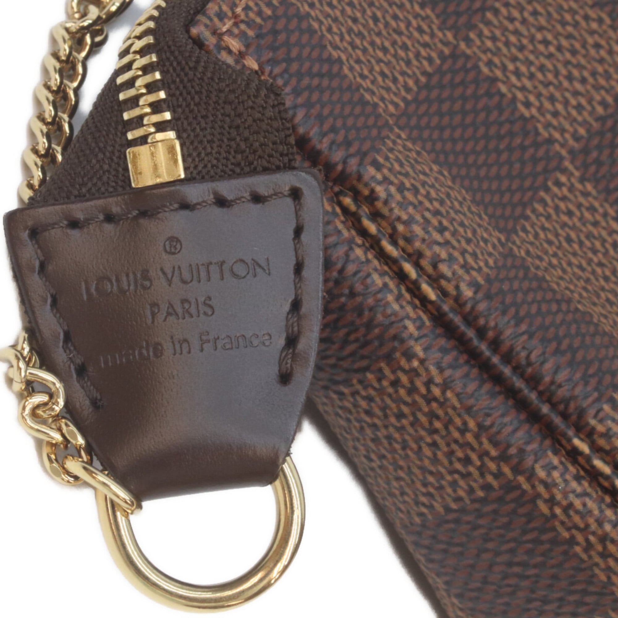 Louis Vuitton Brown Damier Canvas Damier Canvas Pouch