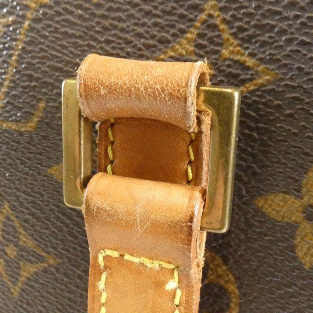 Louis Vuitton Brown Coated Canvas Handbag