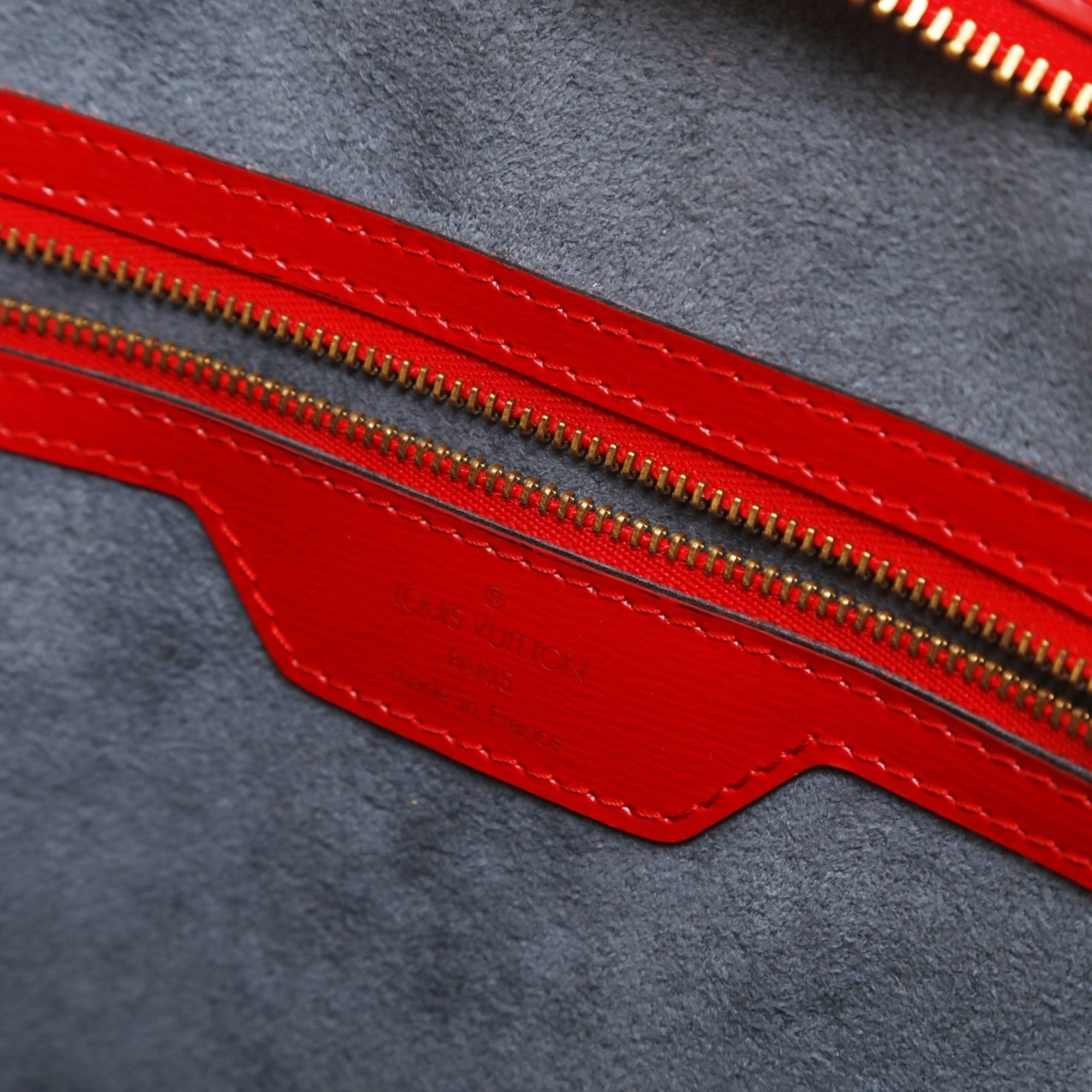 Louis Vuitton Epi Red Color Epi Leather Shoulder Bag