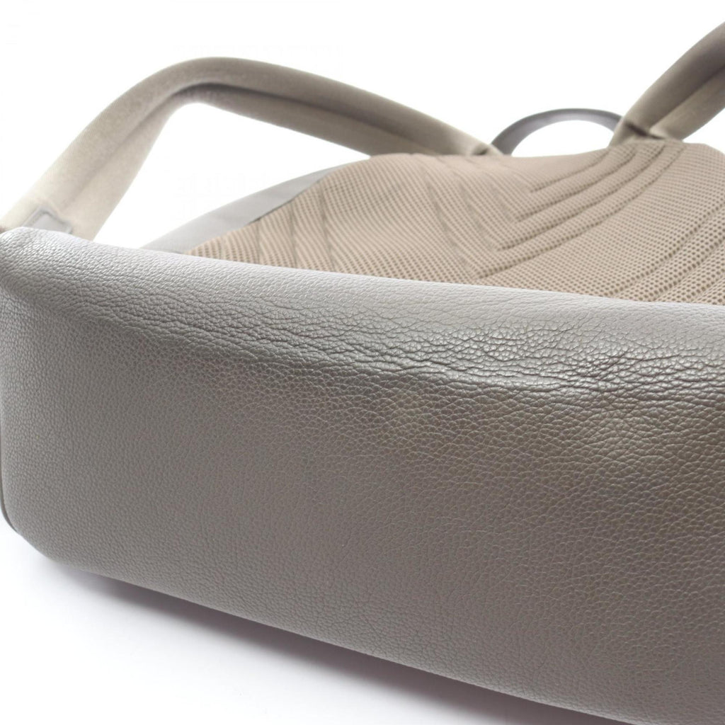 Louis Vuitton Khaki Leather Backpack Handbag