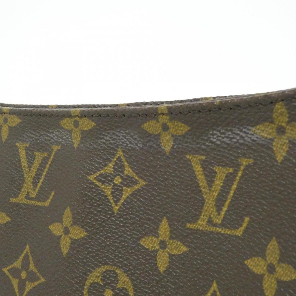 Louis Vuitton Brown Coated Canvas Shoulder Bag
