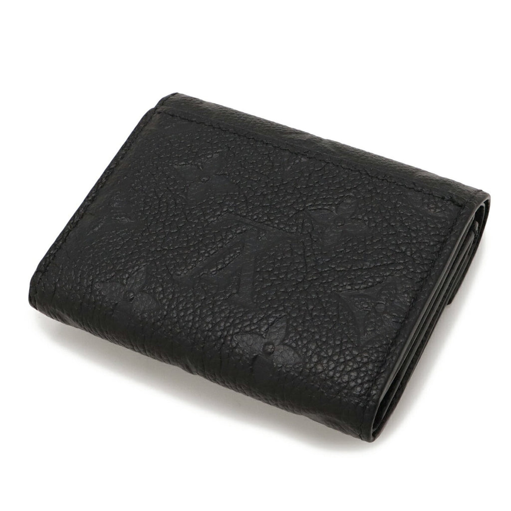 Louis Vuitton Black Noir Monogram Empreinte Leather Wallet (Tri-Fold)