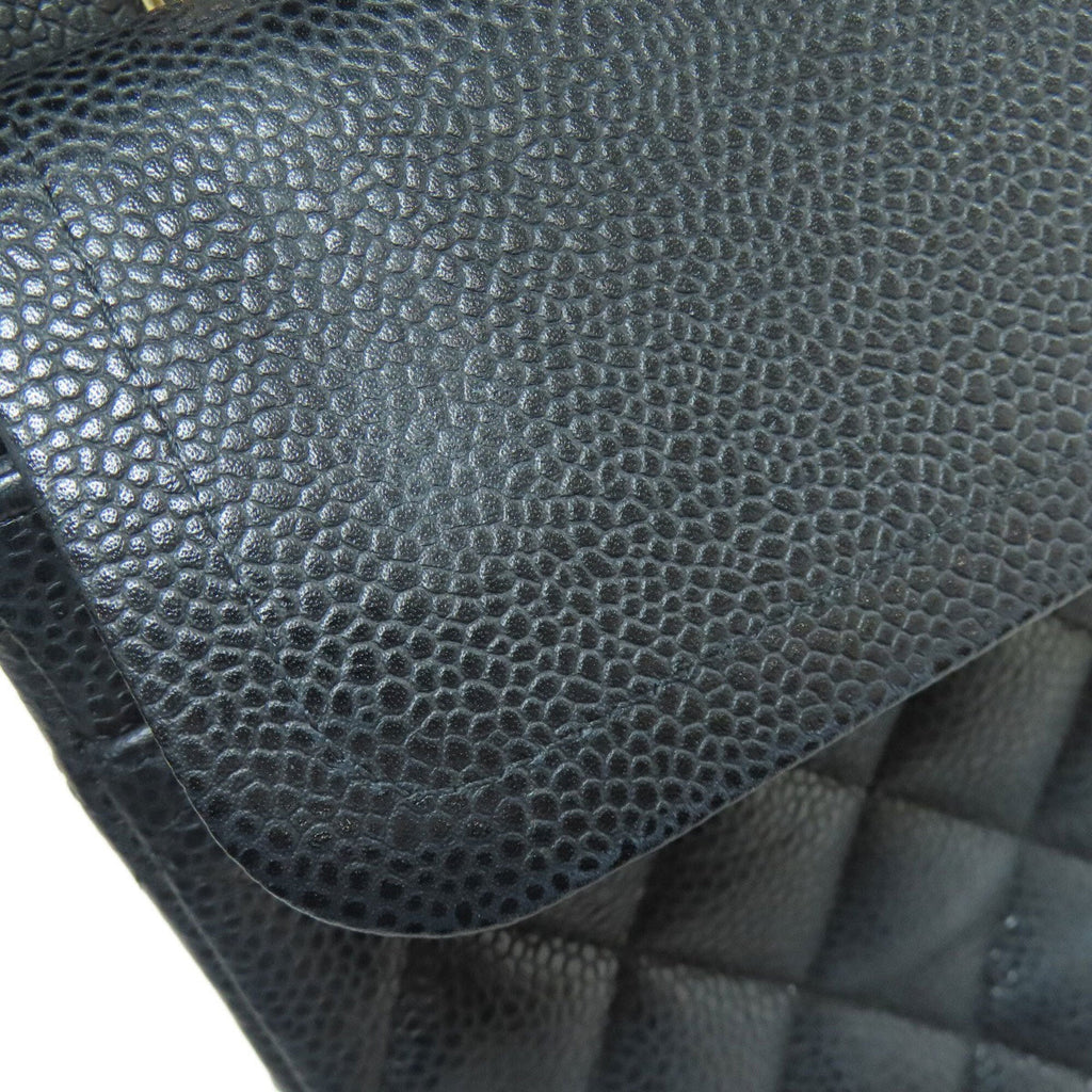 Chanel Black Leather Shoulder Bag