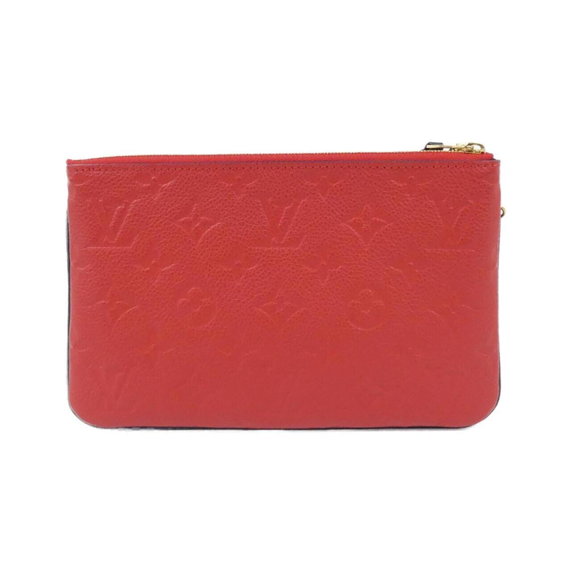 Louis Vuitton Monogram Empreinte Marine Rouge Leather Pochette Shoulder Bag