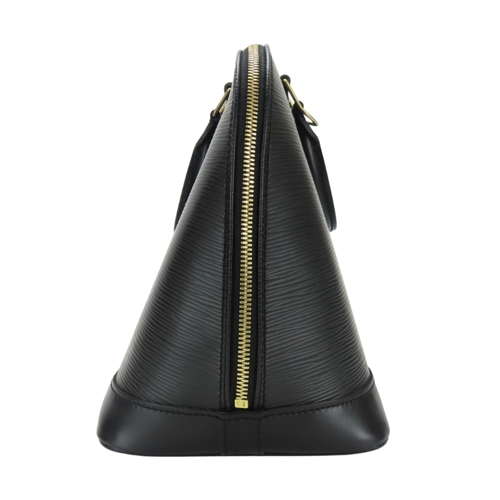 Louis Vuitton Epi Black Noir Epi Leather Handbag