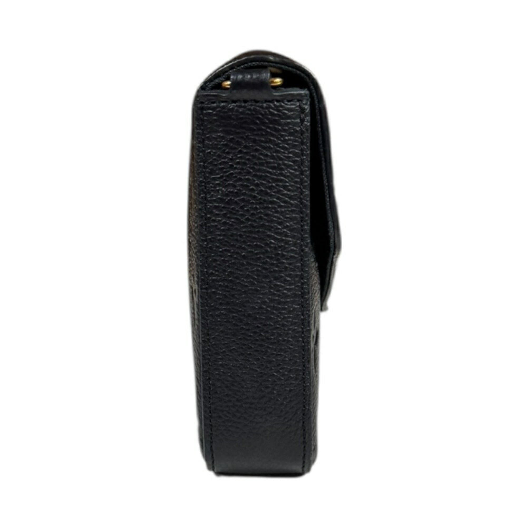 Louis Vuitton Black Monogram Empreinte Shoulder Bag