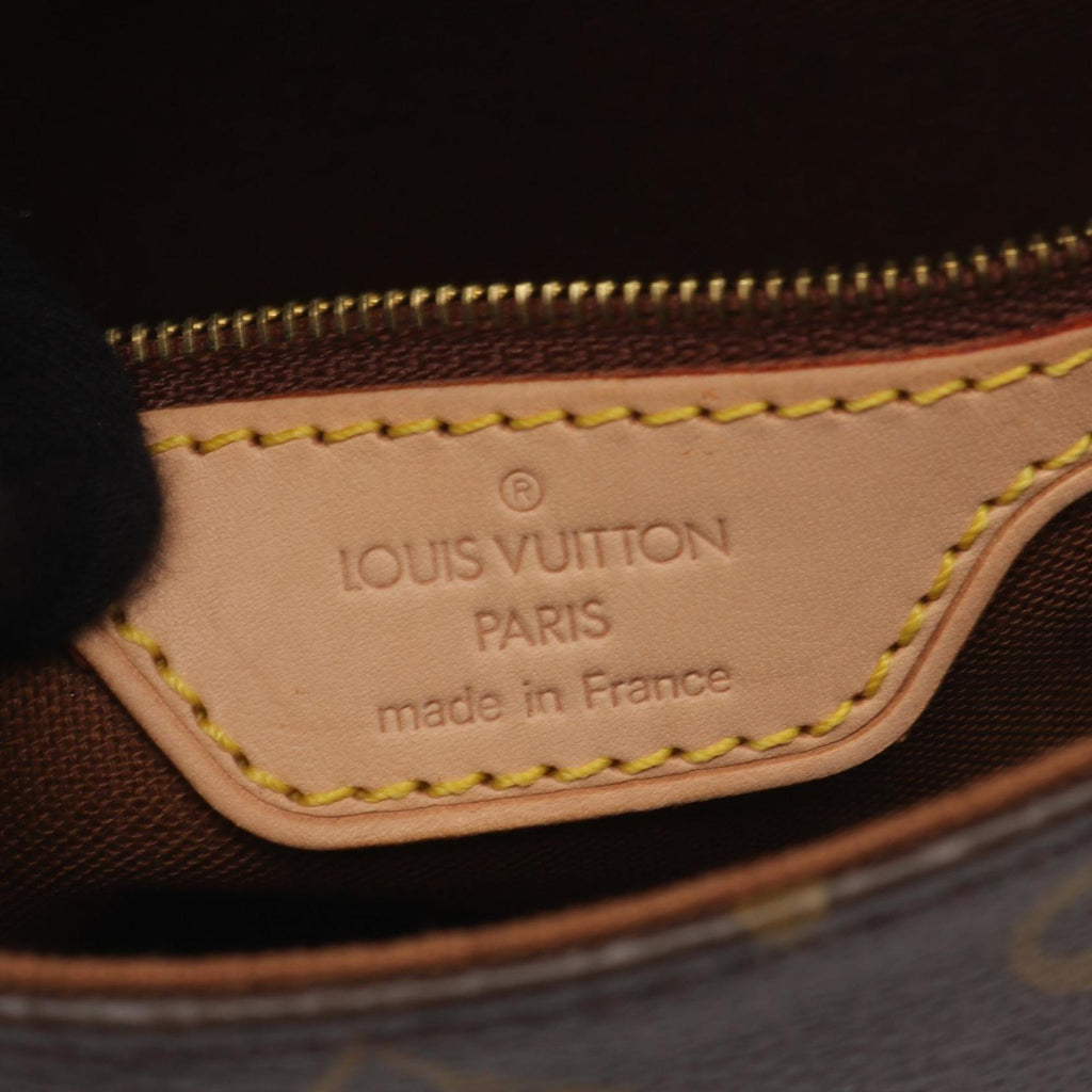 Louis Vuitton Brown Monogram Coated Canvas Handbag