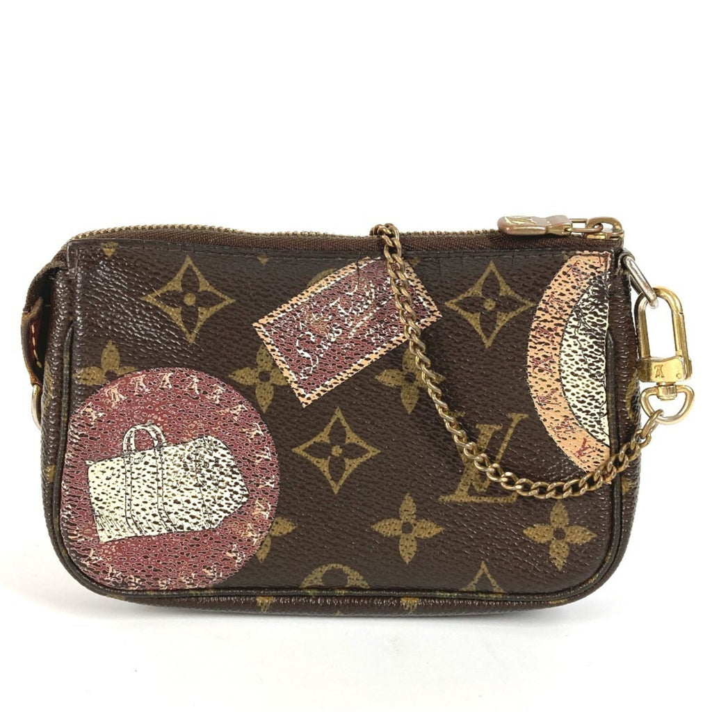 Louis Vuitton Brown Monogram Monogram Handbag Pochette Shoulder Bag