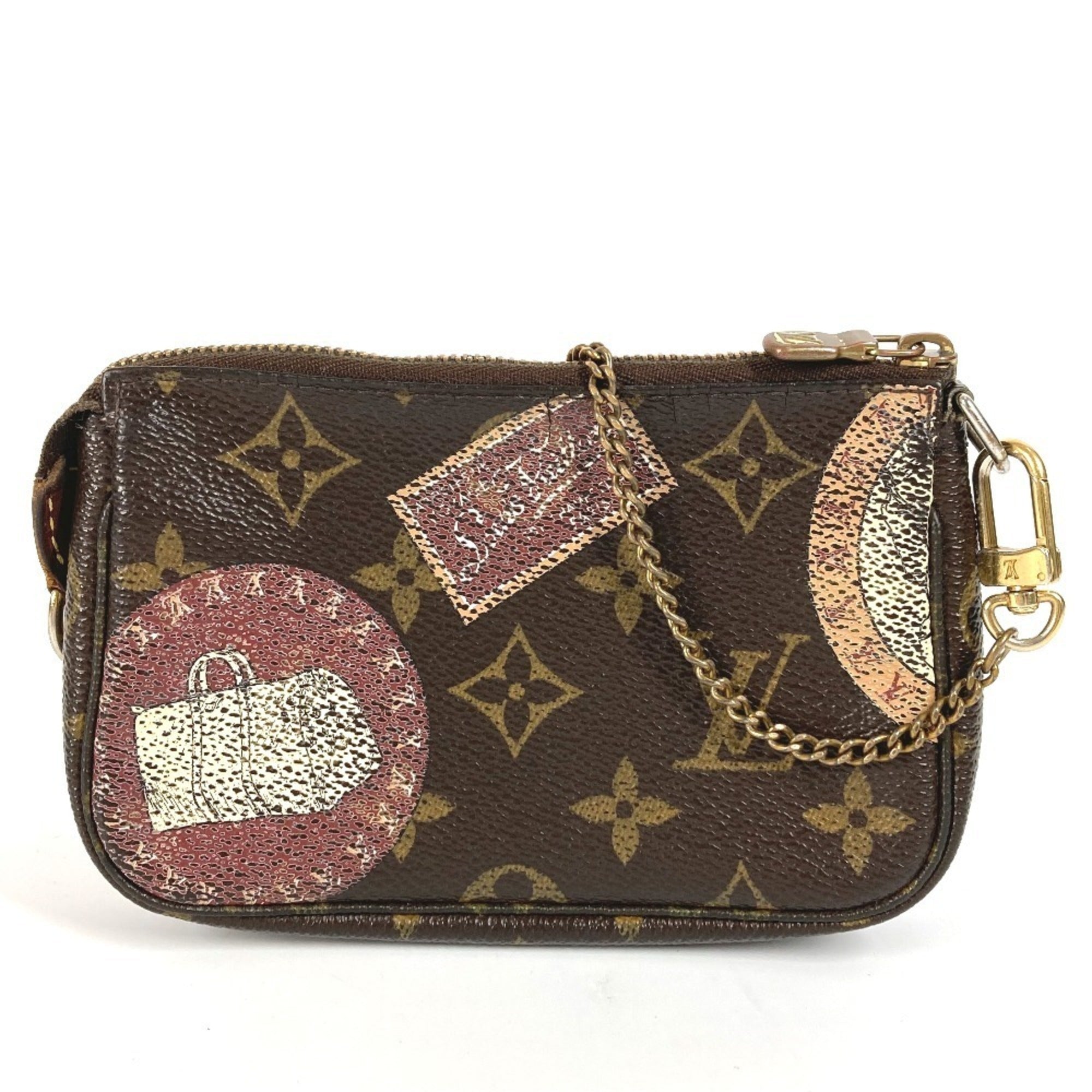 Louis Vuitton Brown Monogram Monogram Handbag Pochette Shoulder Bag