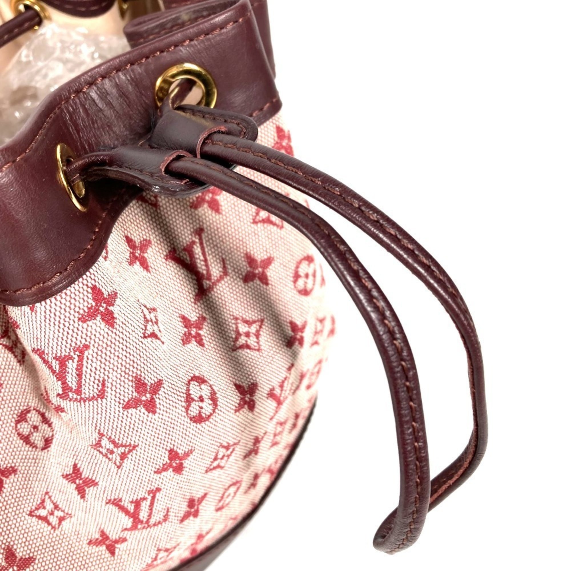 Louis Vuitton Cerise Red Color Monogram Mini Handbag Shoulder Bag