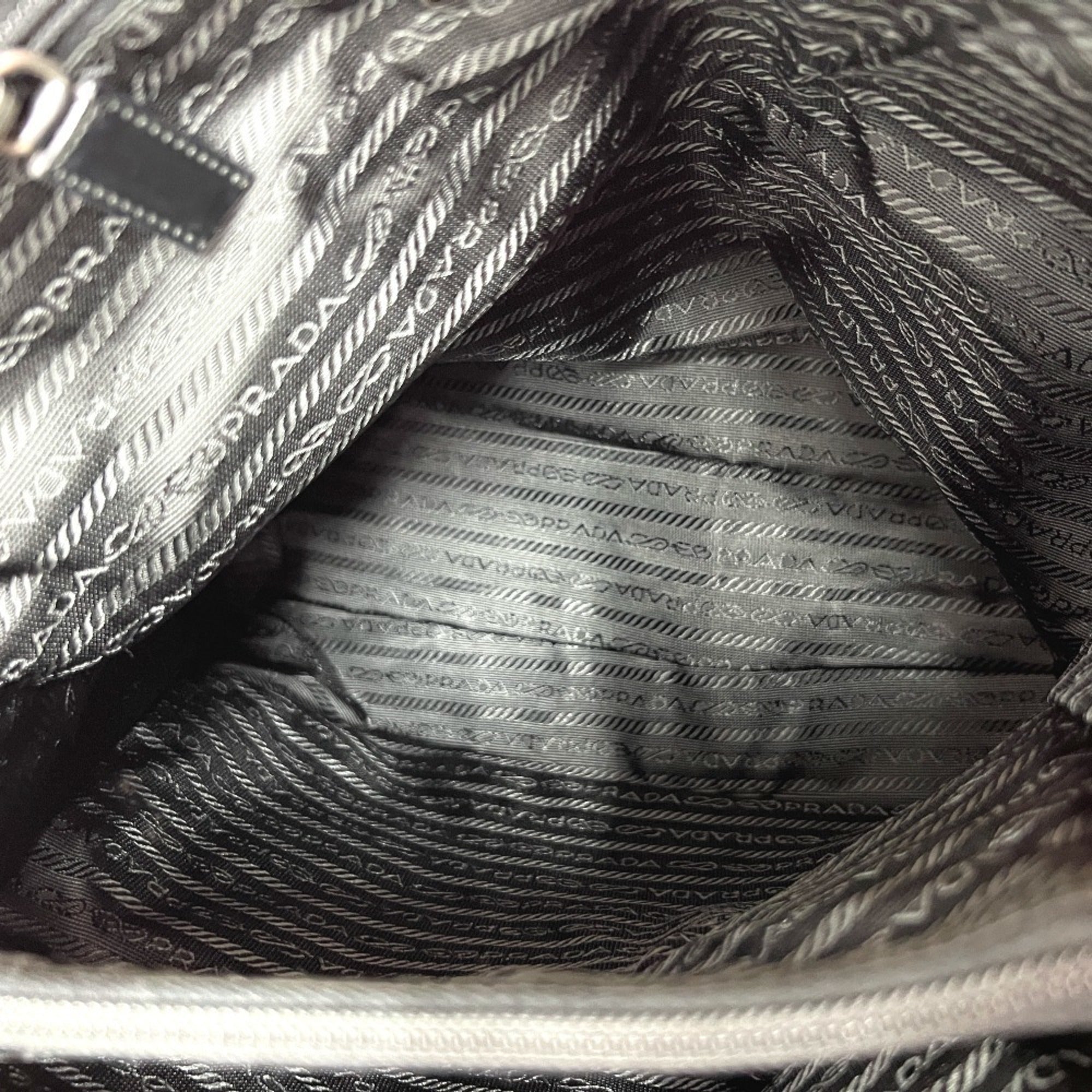 Prada Red Color Nylon Handbag Tote Bag