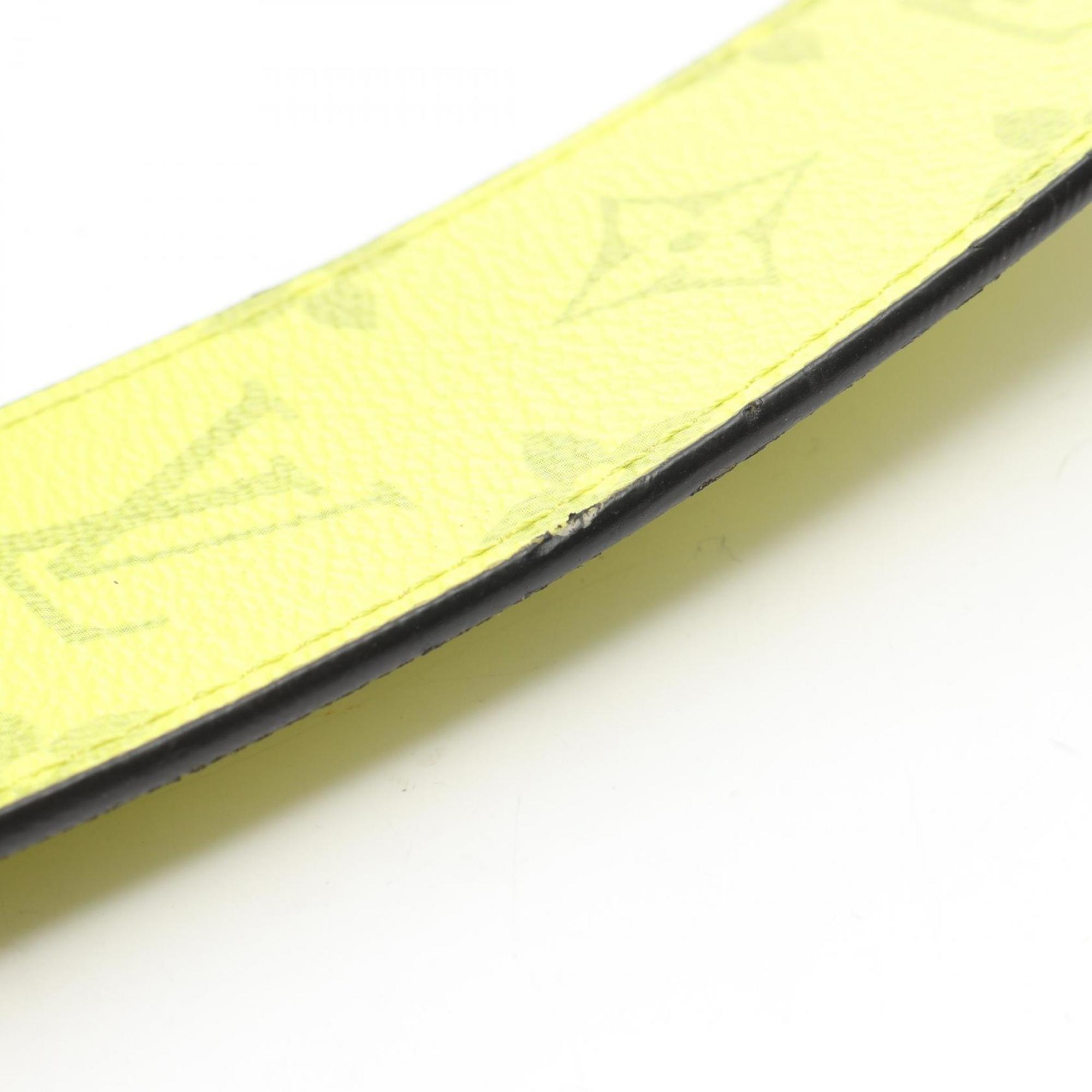 Louis Vuitton Jaune Yellow Coated Canvas Leather Shoulder Bag