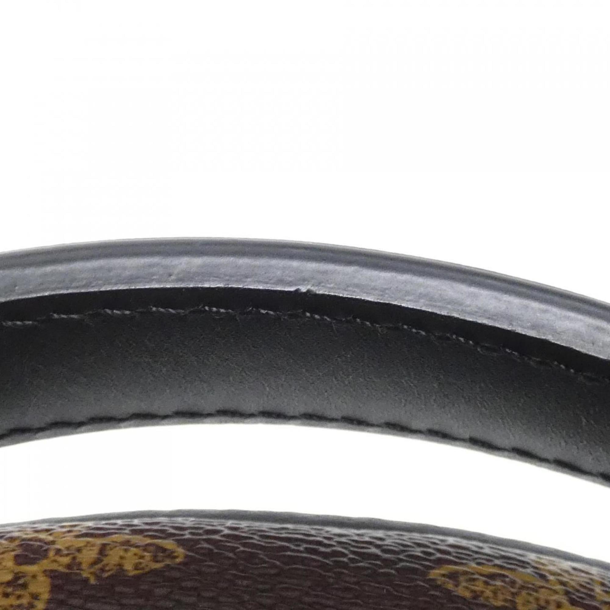 Louis Vuitton Marron Coated Canvas Shoulder Bag